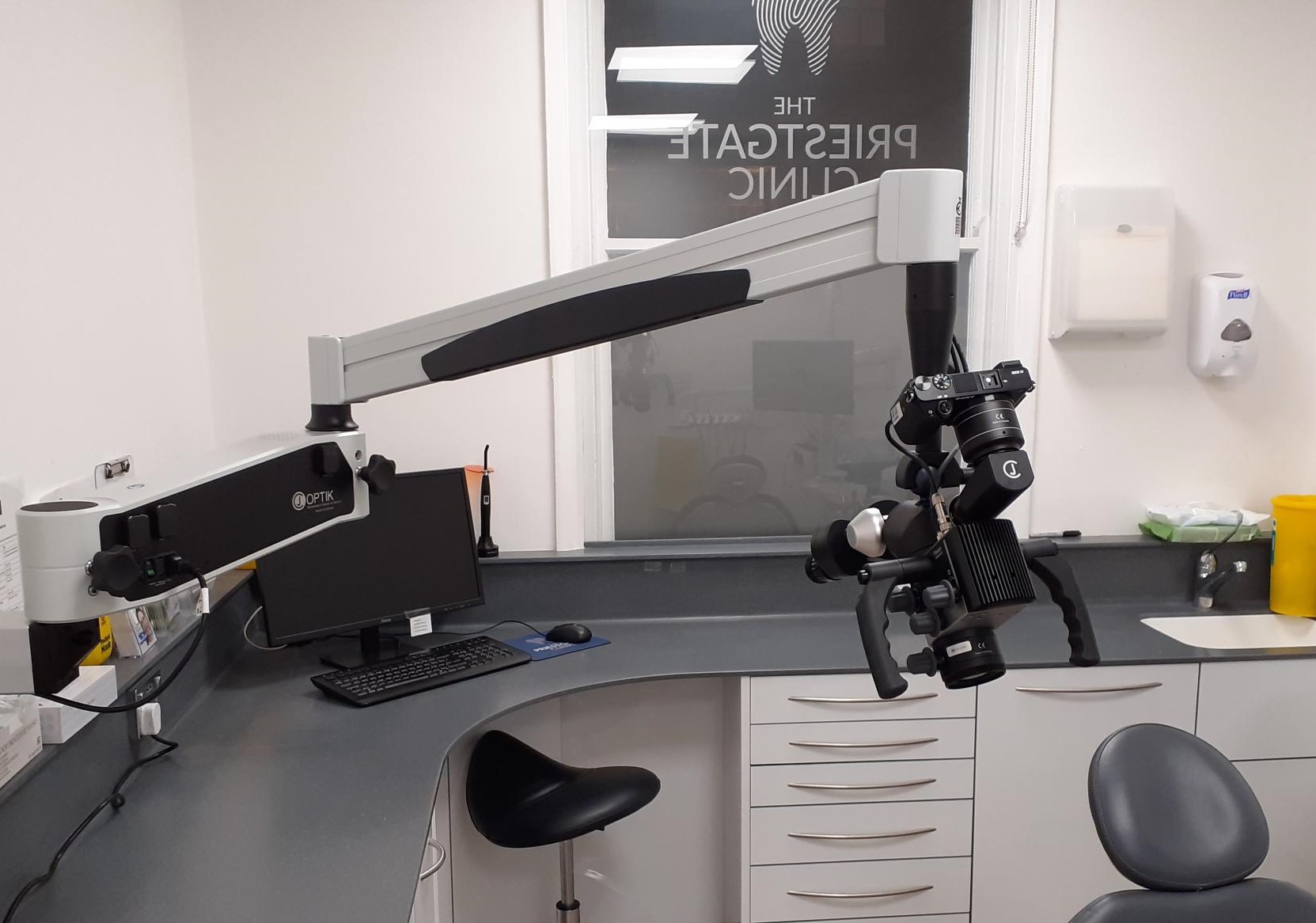 Our Endodontic microscope's in full swing! News The Priestgate Clinic